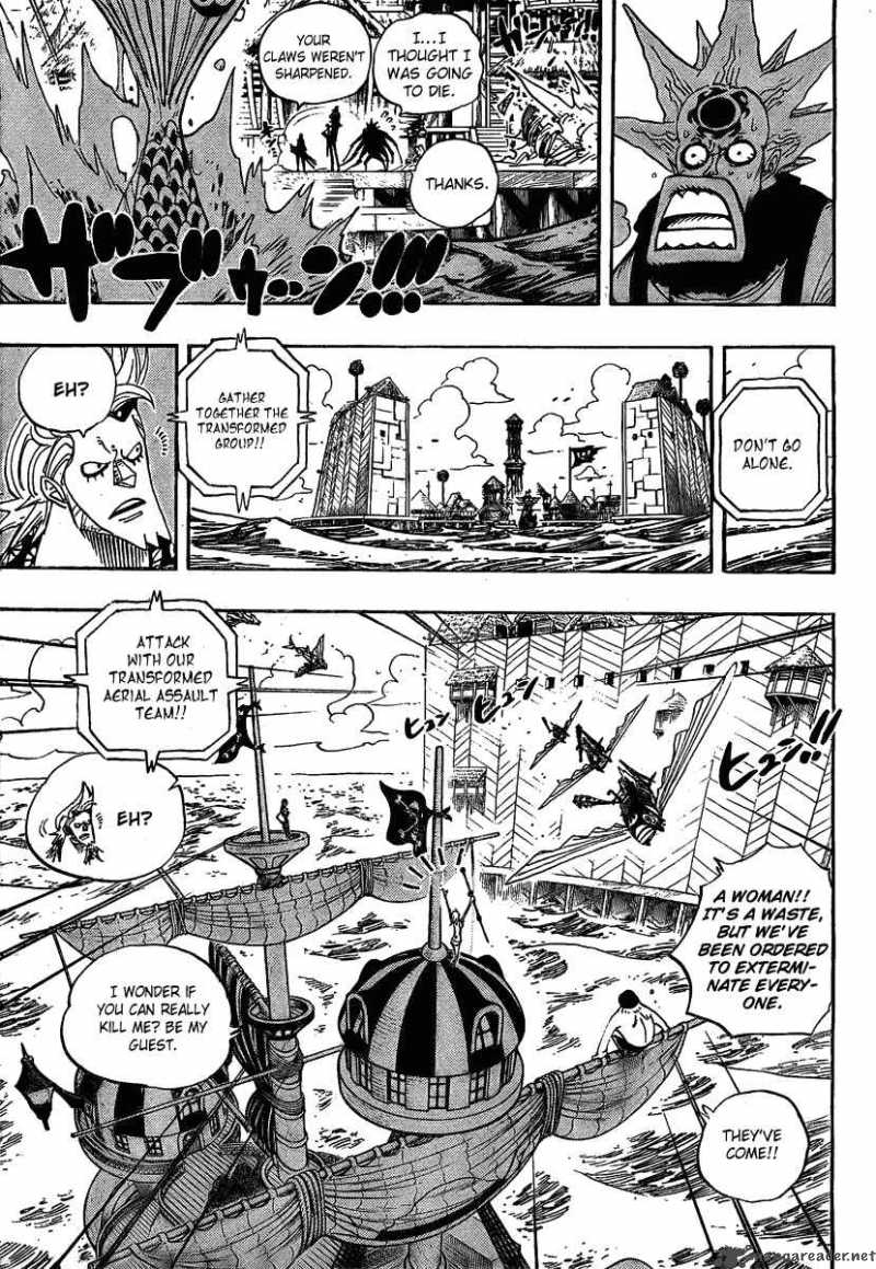 One Piece Manga Chapter 494 page 5 - Duval's Tragedy