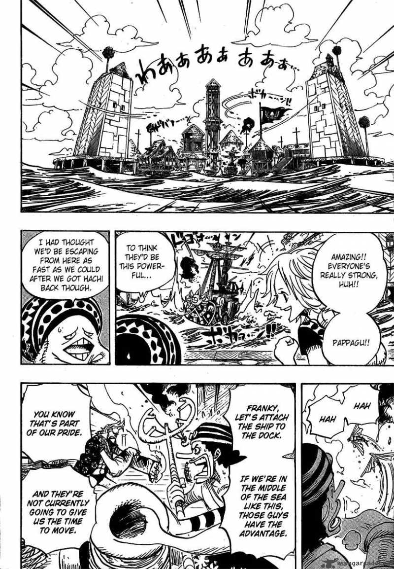 One Piece Manga Chapter 494 page 8 - Duval's Tragedy