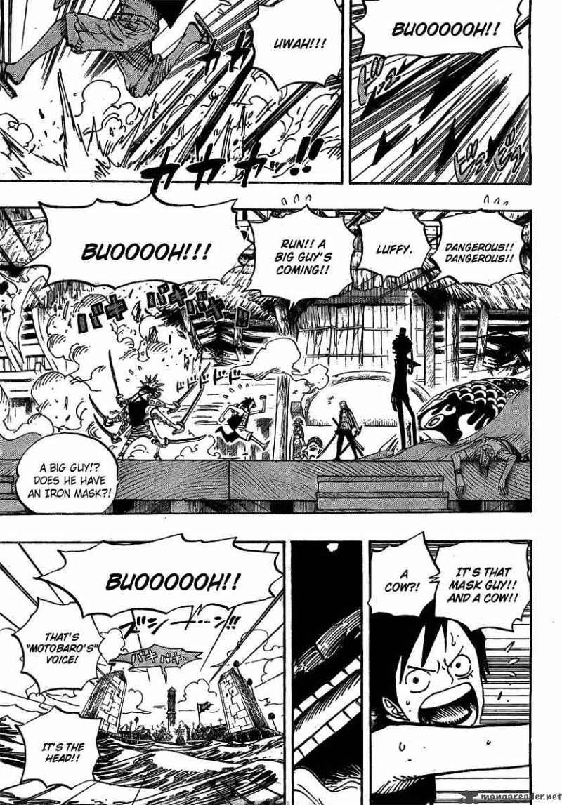 One Piece Manga Chapter 494 page 9 - Duval's Tragedy