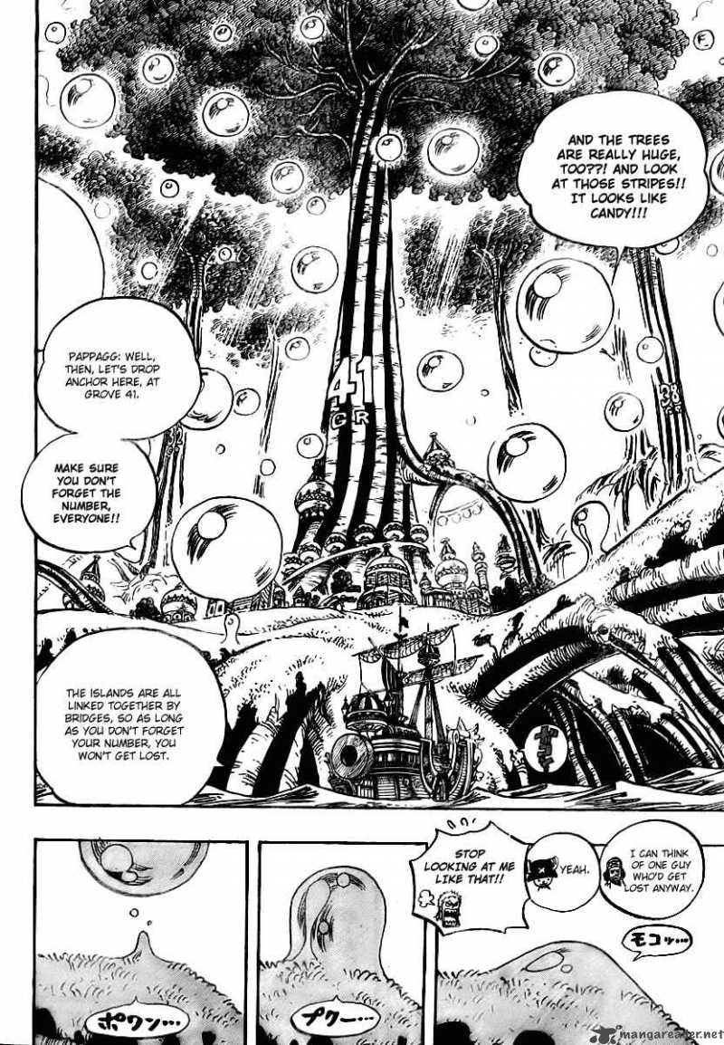 One Piece Manga Chapter 496 page 15 - Yarukiman Mangrove