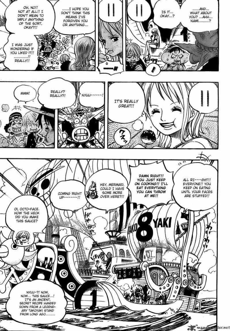One Piece Manga Chapter 496 page 3 - Yarukiman Mangrove