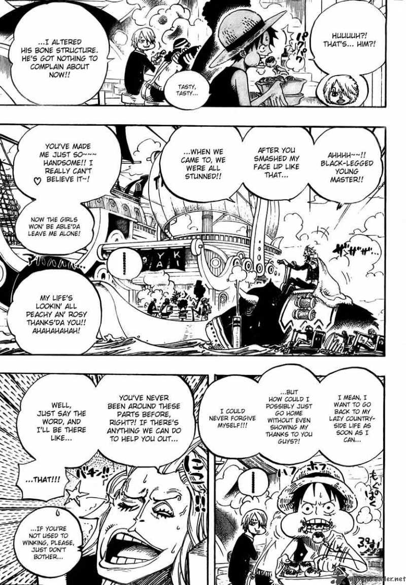 One Piece Manga Chapter 496 page 5 - Yarukiman Mangrove