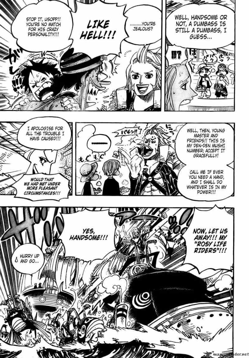 One Piece Manga Chapter 496 page 7 - Yarukiman Mangrove