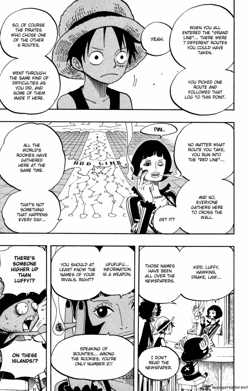 One Piece Manga Chapter 498 page 11 - The Eleven Supernovas