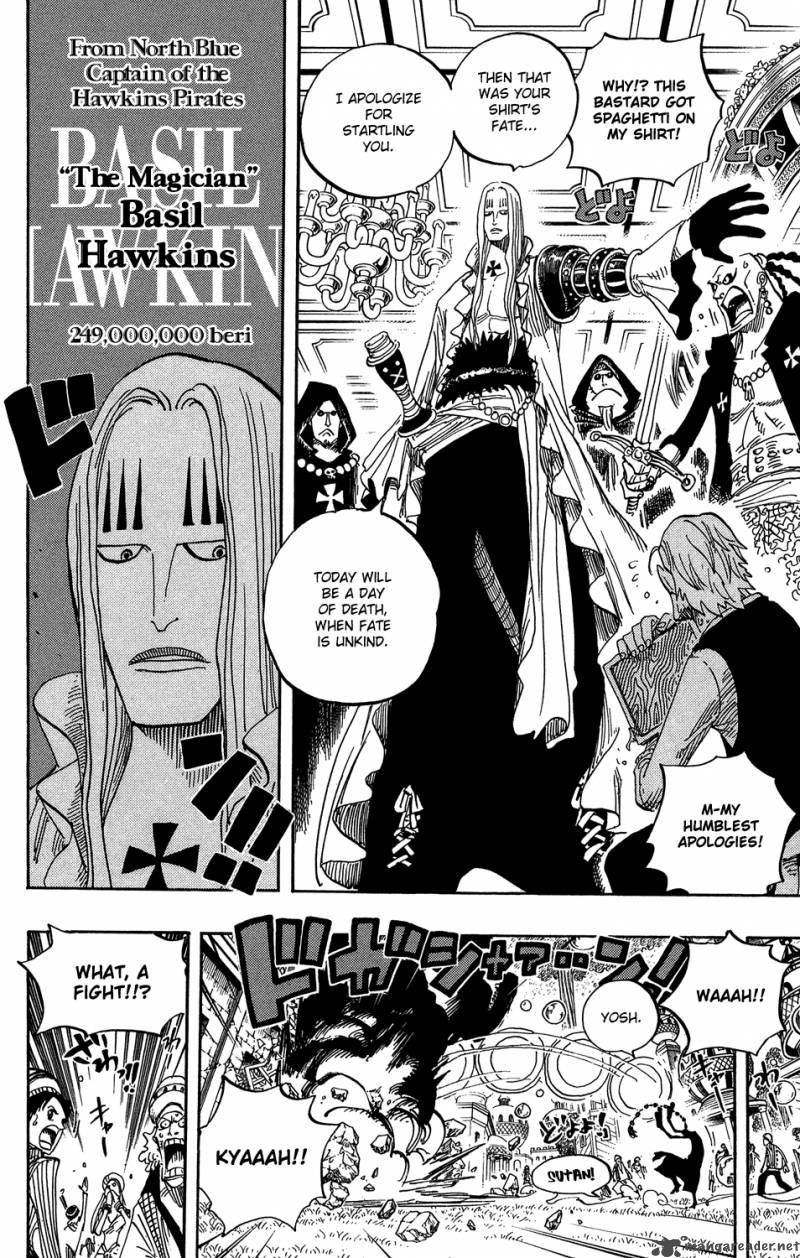 One Piece Manga Chapter 498 page 14 - The Eleven Supernovas