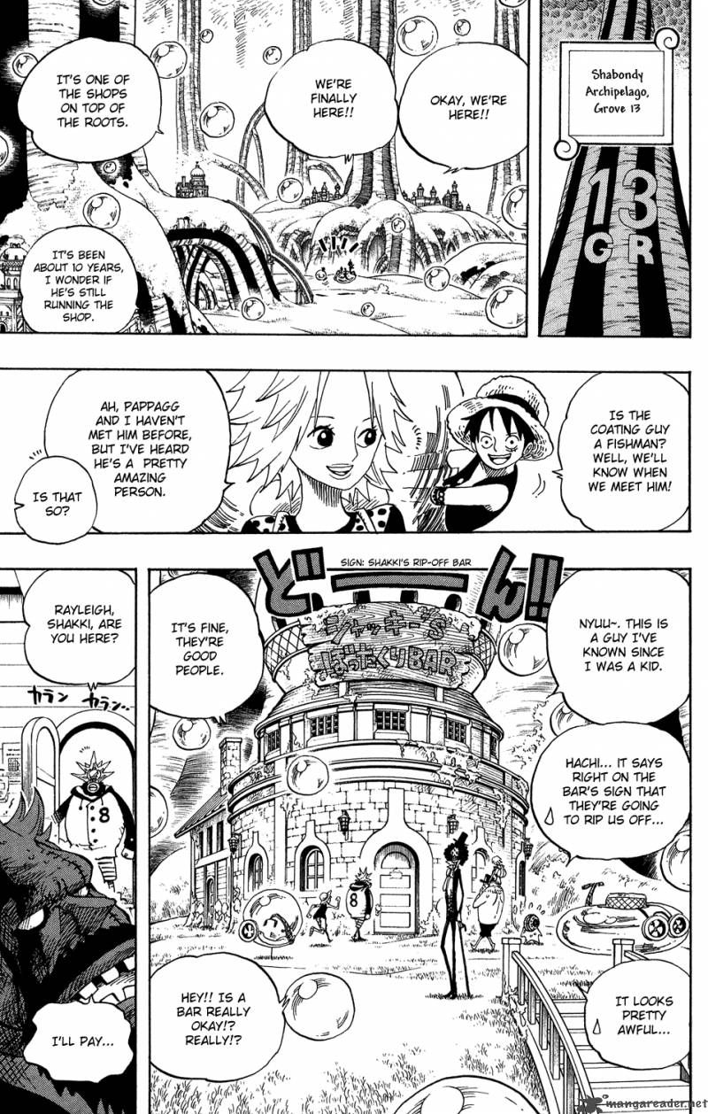 One Piece Manga Chapter 498 page 5 - The Eleven Supernovas