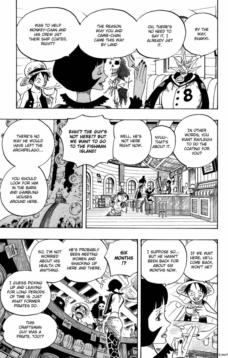 One Piece Manga Chapter 498 page 9 - The Eleven Supernovas