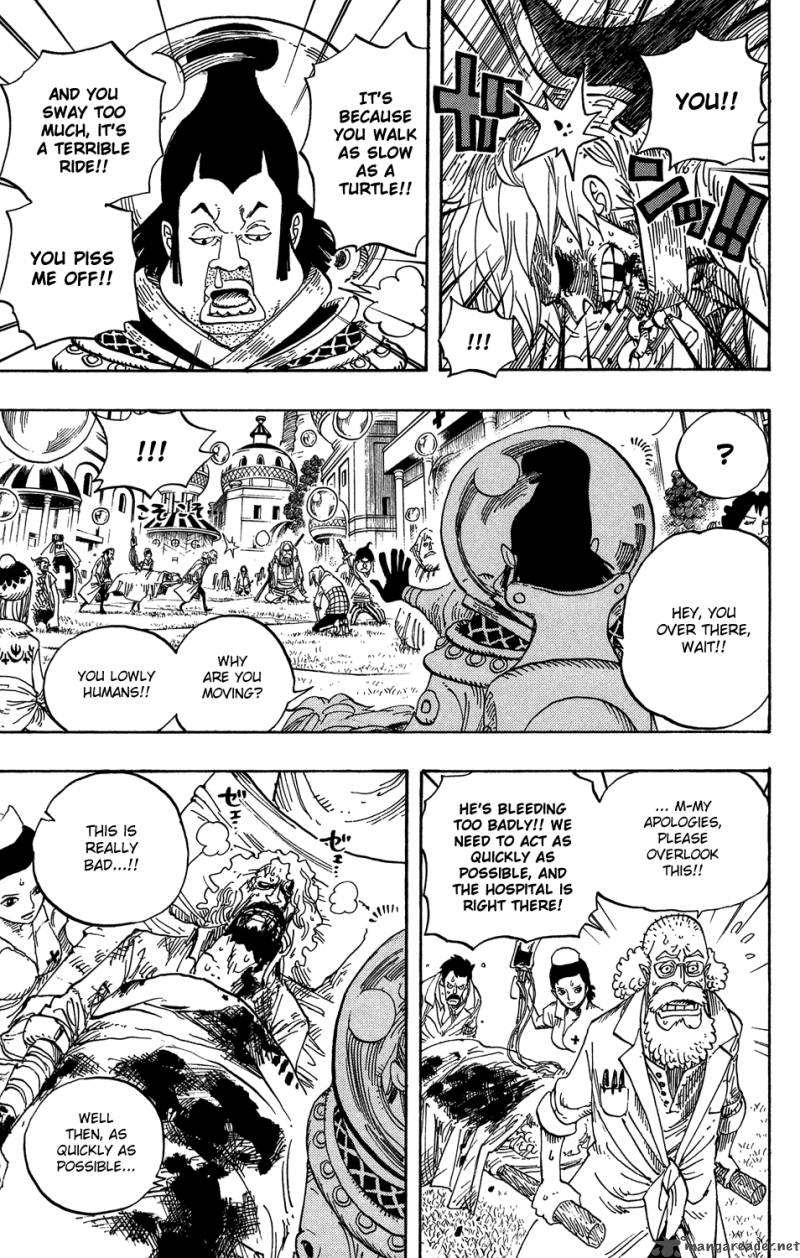 One Piece Manga Chapter 499 page 10 - Sabaody Park