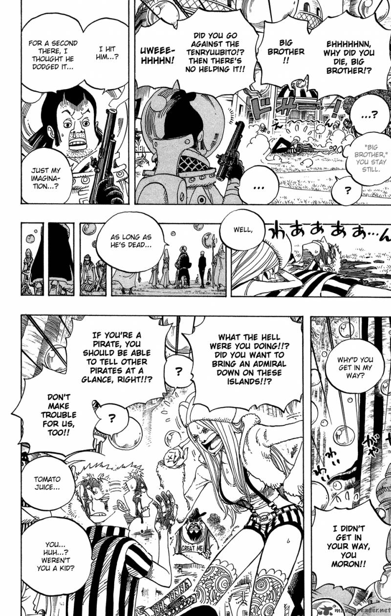 One Piece Manga Chapter 499 page 15 - Sabaody Park