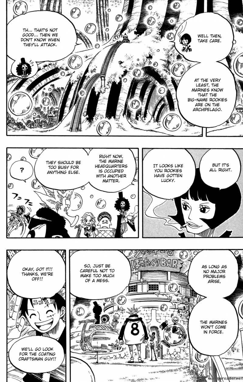 One Piece Manga Chapter 499 page 2 - Sabaody Park