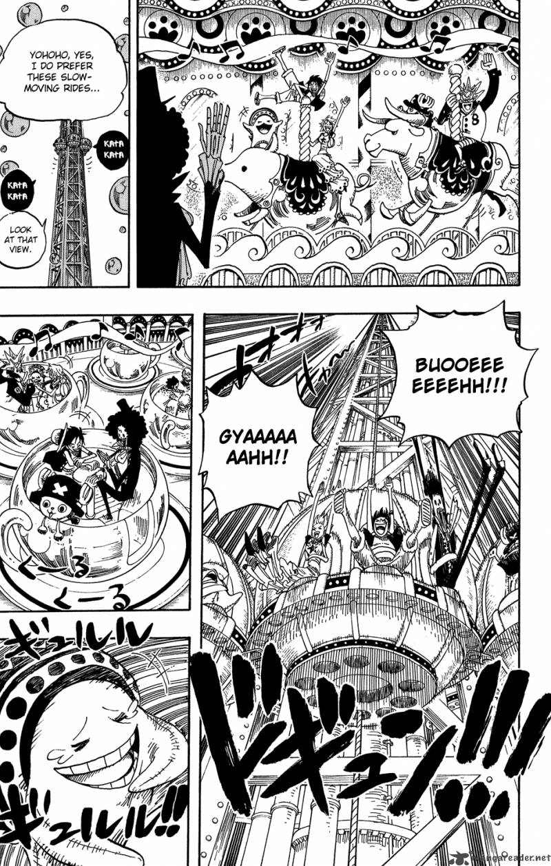 One Piece Manga Chapter 499 page 6 - Sabaody Park