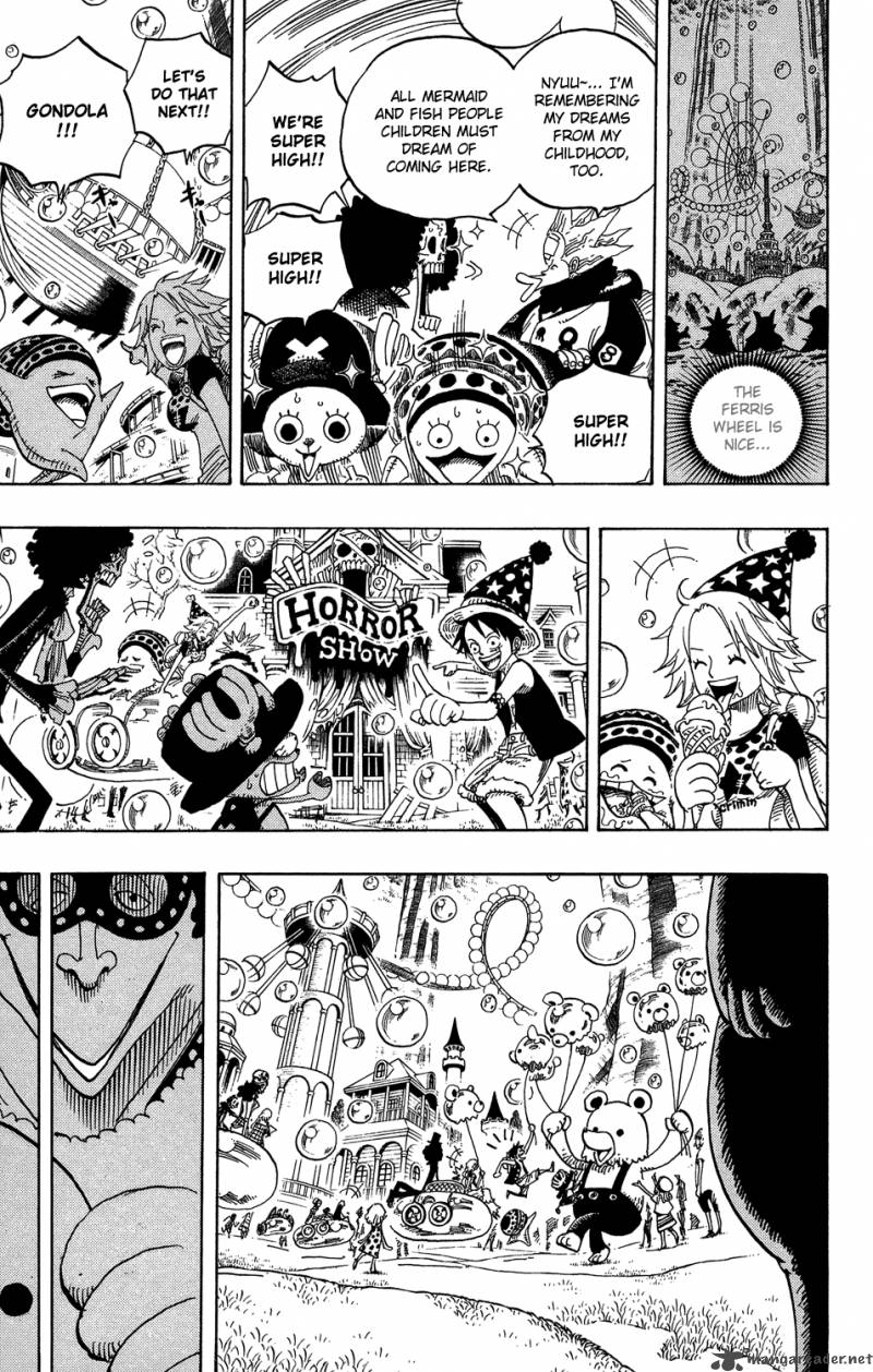 One Piece Manga Chapter 499 page 8 - Sabaody Park
