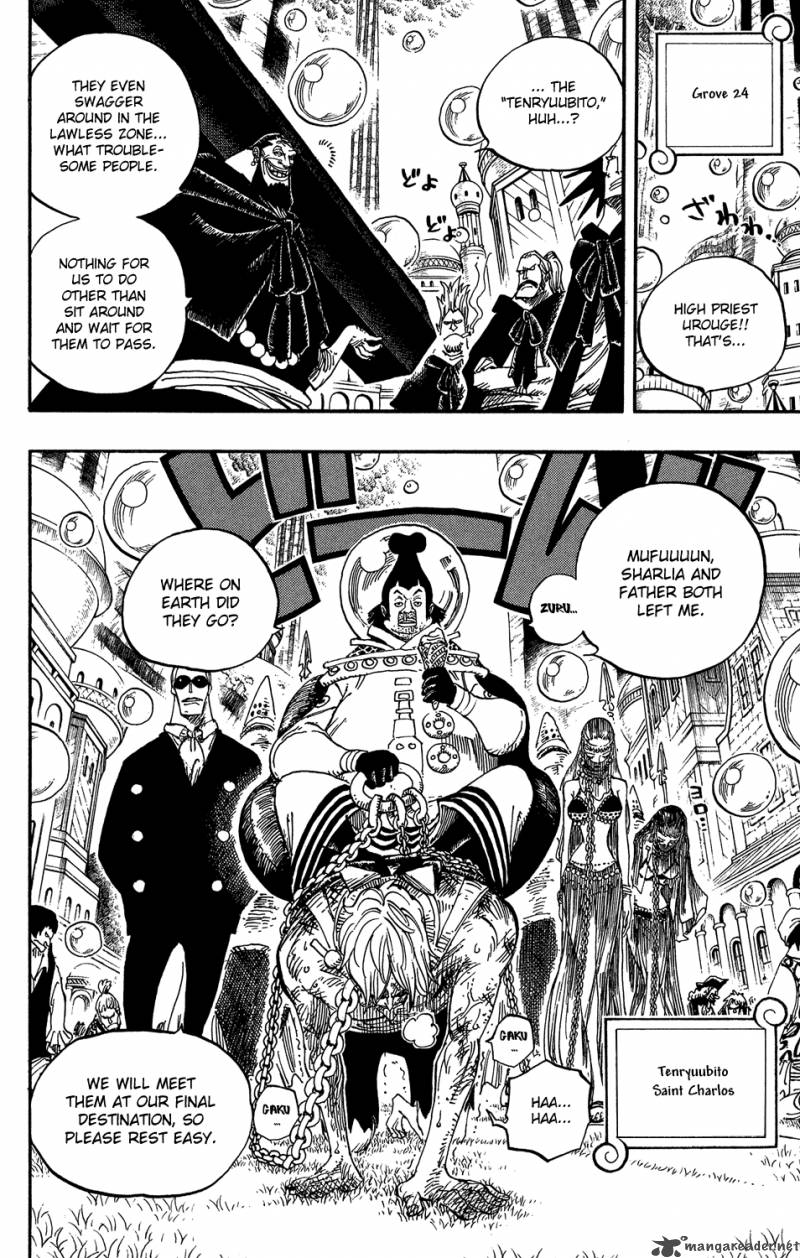 One Piece Manga Chapter 499 page 9 - Sabaody Park