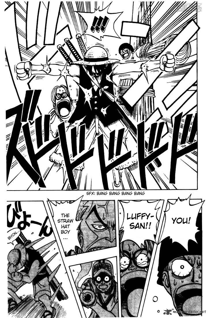 One Piece Manga Chapter 5 page 18 - The Pirate King and the Great Swordsman