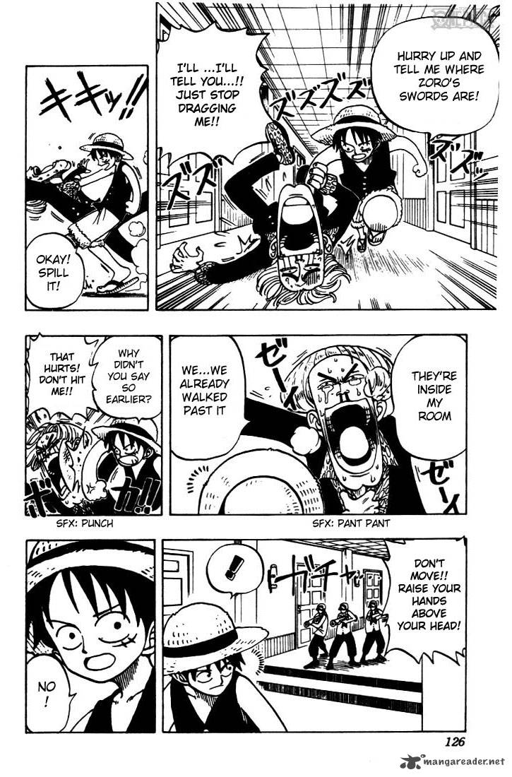 One Piece Manga Chapter 5 page 3 - The Pirate King and the Great Swordsman