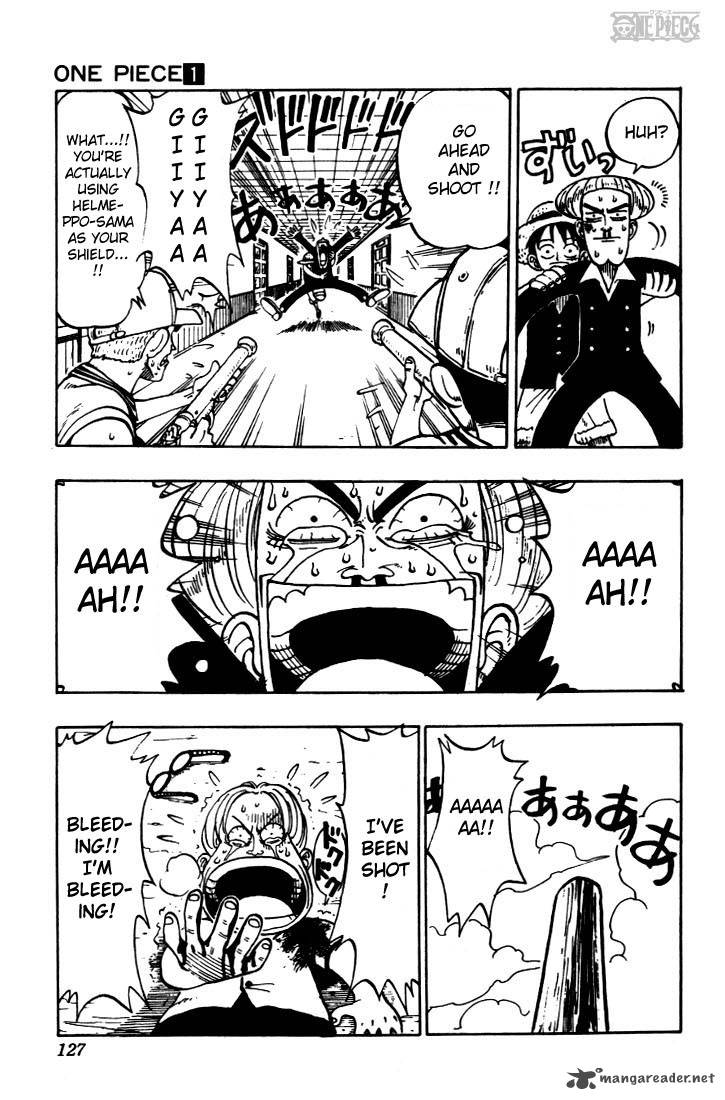 One Piece Manga Chapter 5 page 4 - The Pirate King and the Great Swordsman