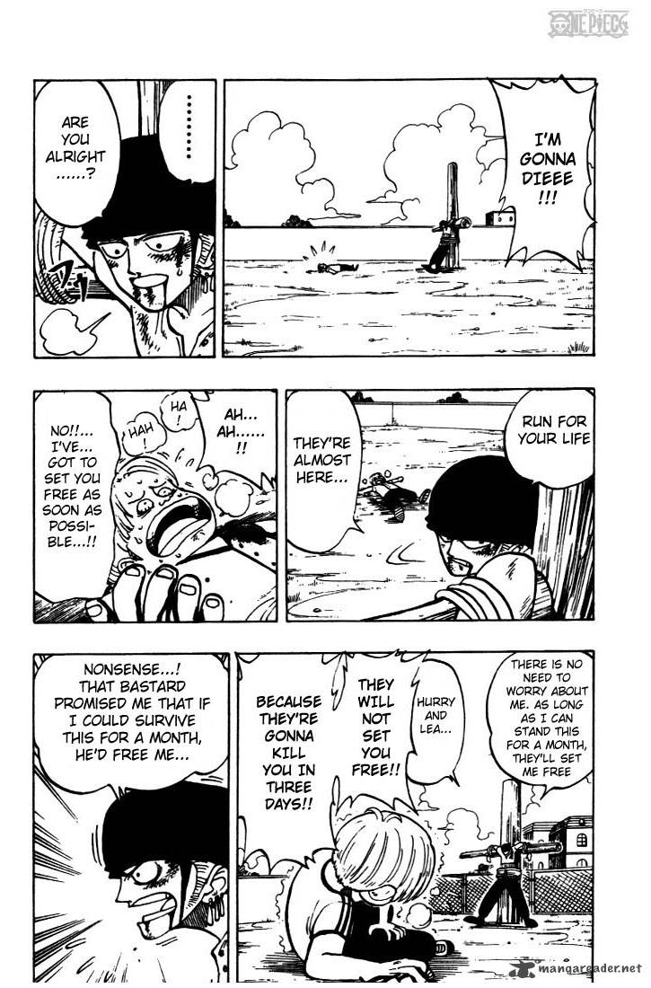 One Piece Manga Chapter 5 page 5 - The Pirate King and the Great Swordsman