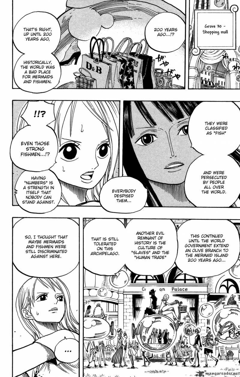 One Piece Manga Chapter 500 page 10 - The Embers of History