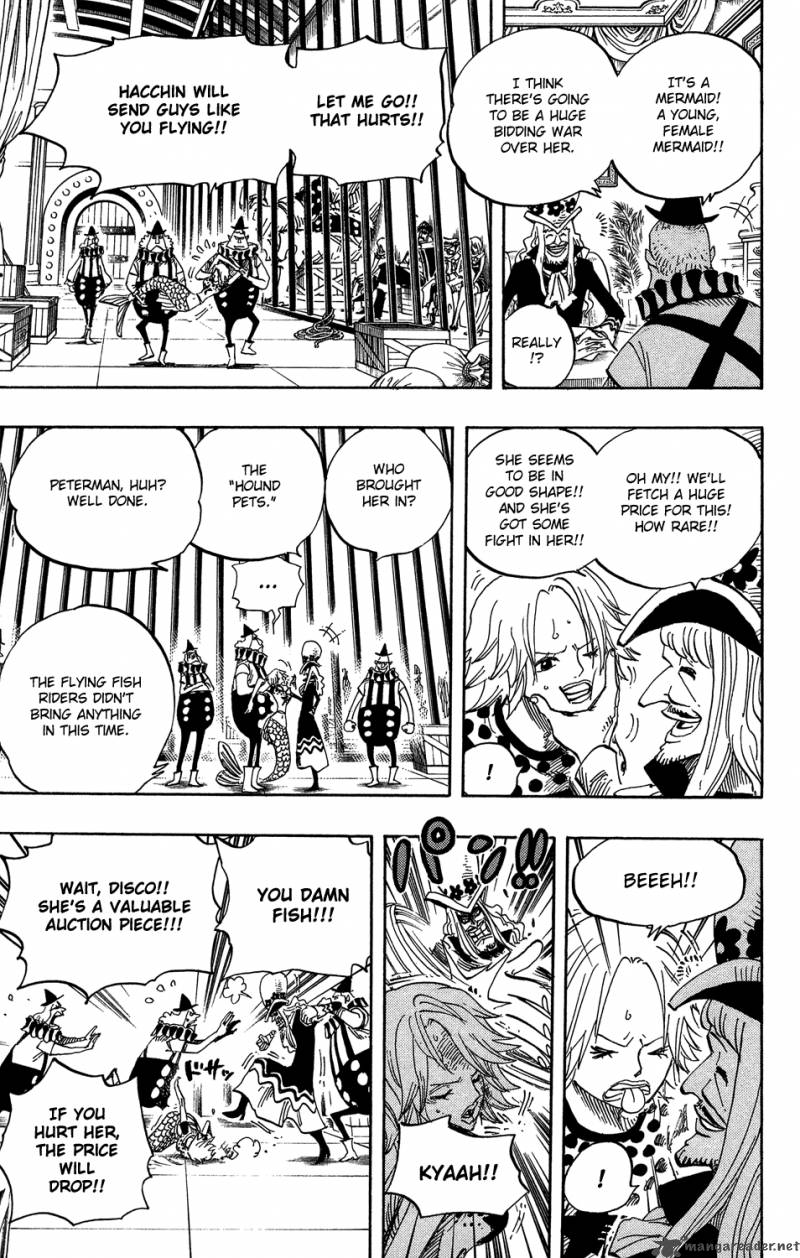 One Piece Manga Chapter 500 page 17 - The Embers of History