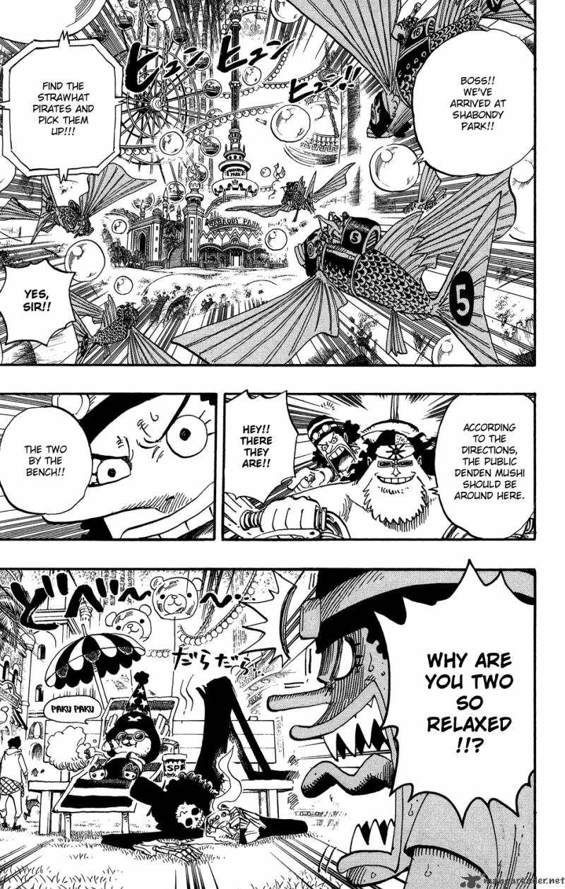 One Piece Manga Chapter 500 page 5 - The Embers of History