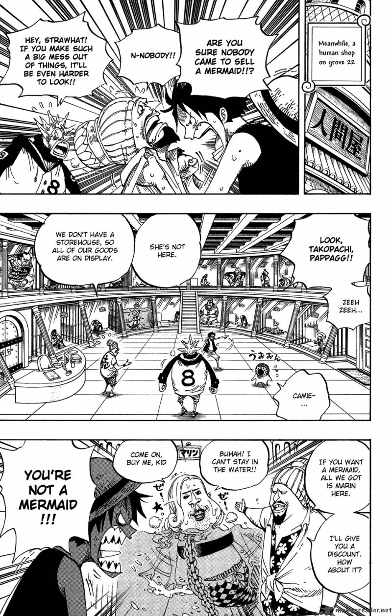One Piece Manga Chapter 500 page 7 - The Embers of History