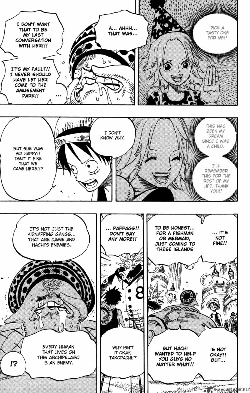 One Piece Manga Chapter 500 page 9 - The Embers of History