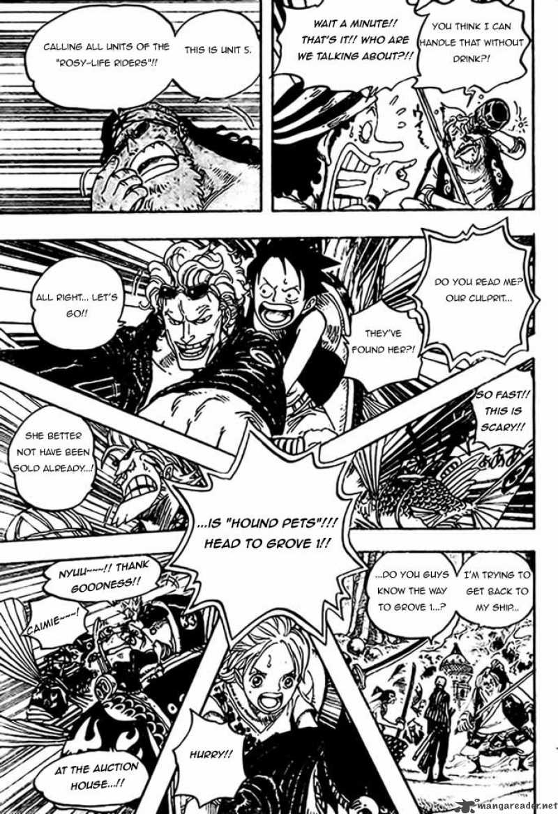 One Piece Manga Chapter 501 page 18 - The World Begins to Swell