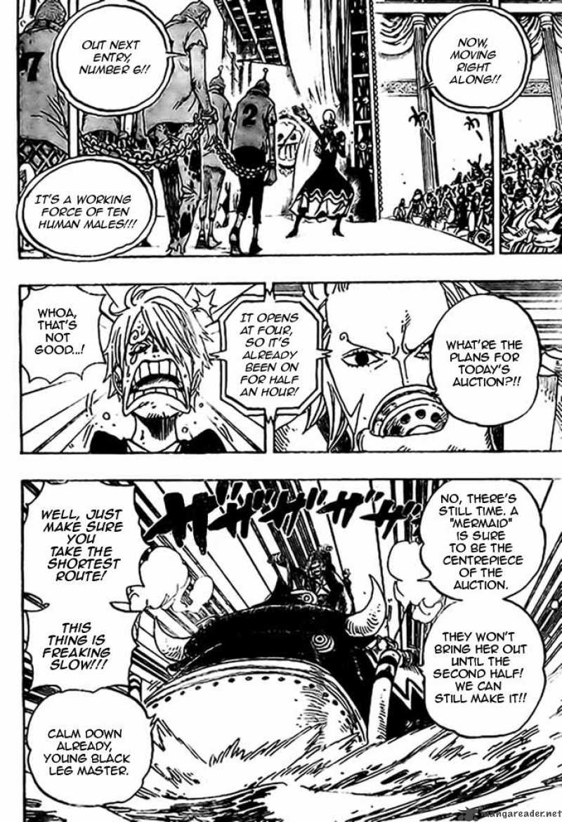 One Piece Manga Chapter 501 page 2 - The World Begins to Swell