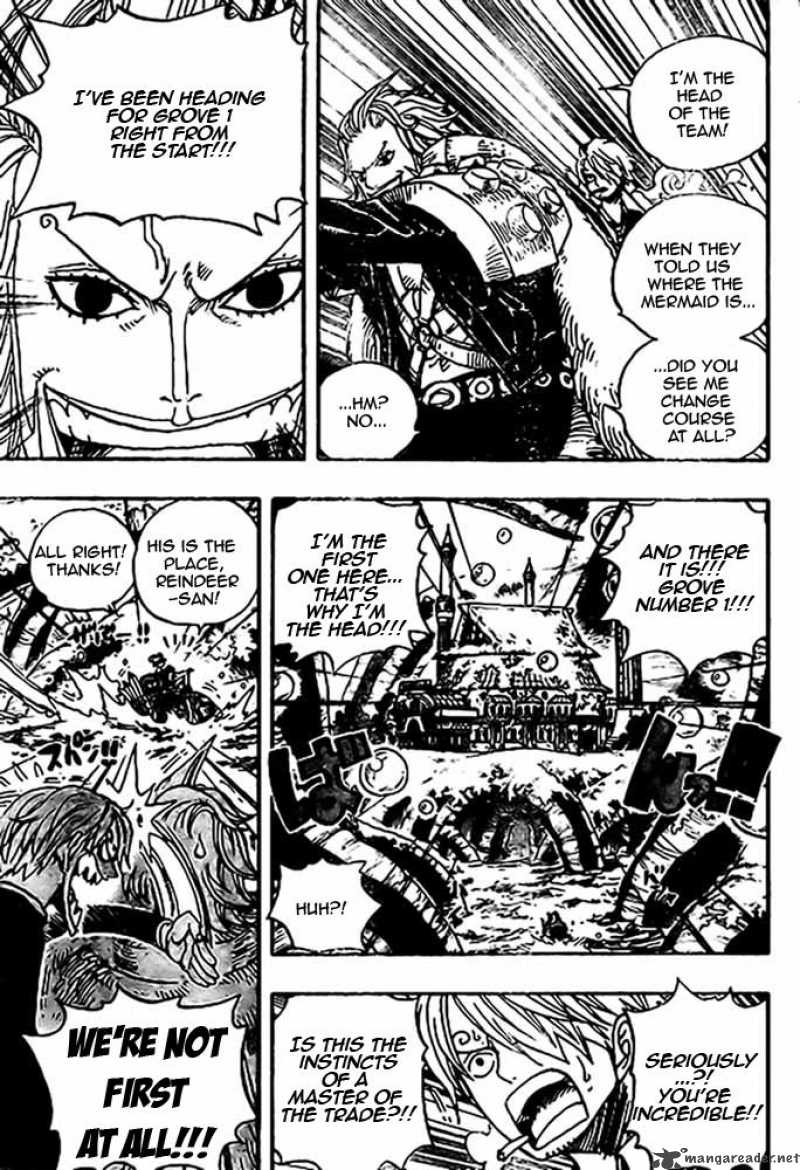 One Piece Manga Chapter 501 page 3 - The World Begins to Swell