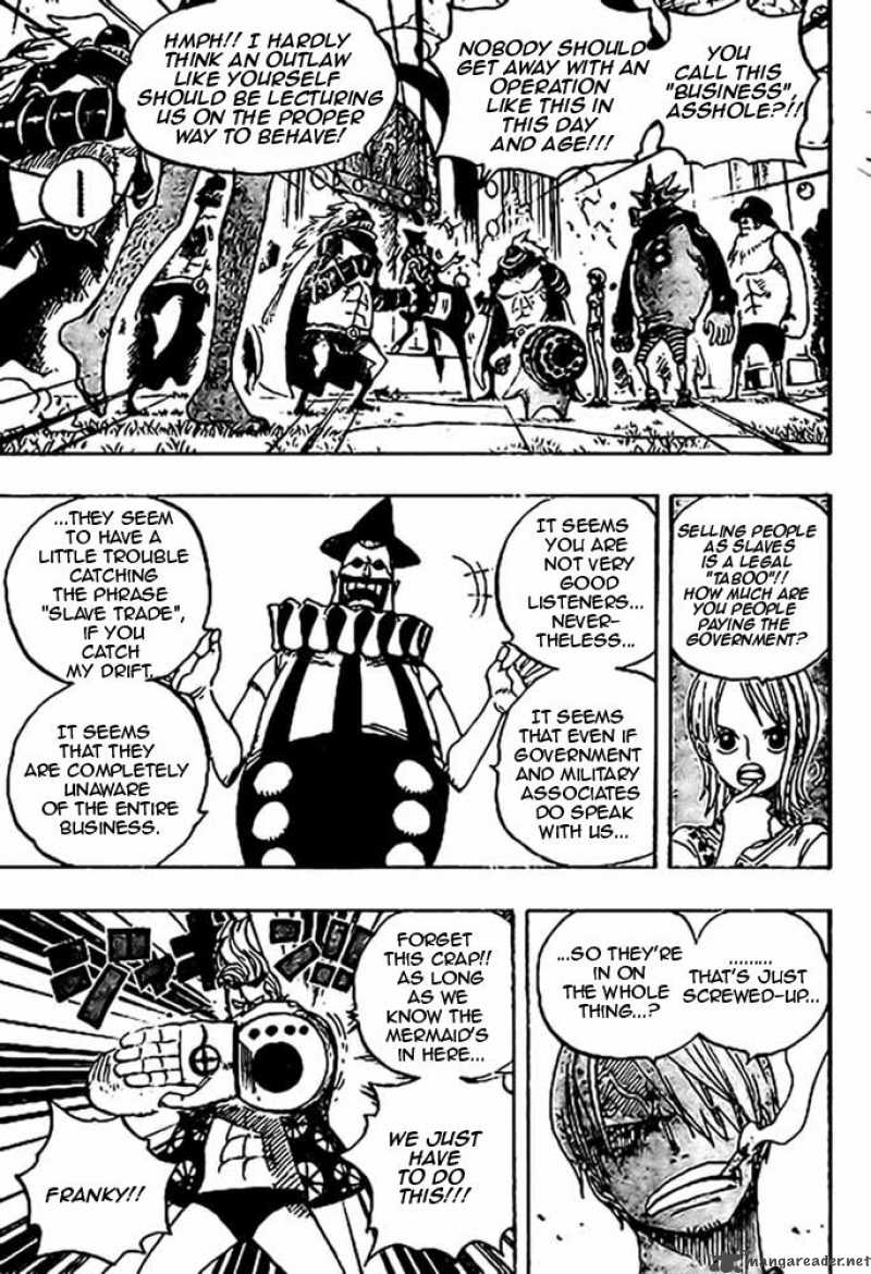 One Piece Manga Chapter 501 page 5 - The World Begins to Swell