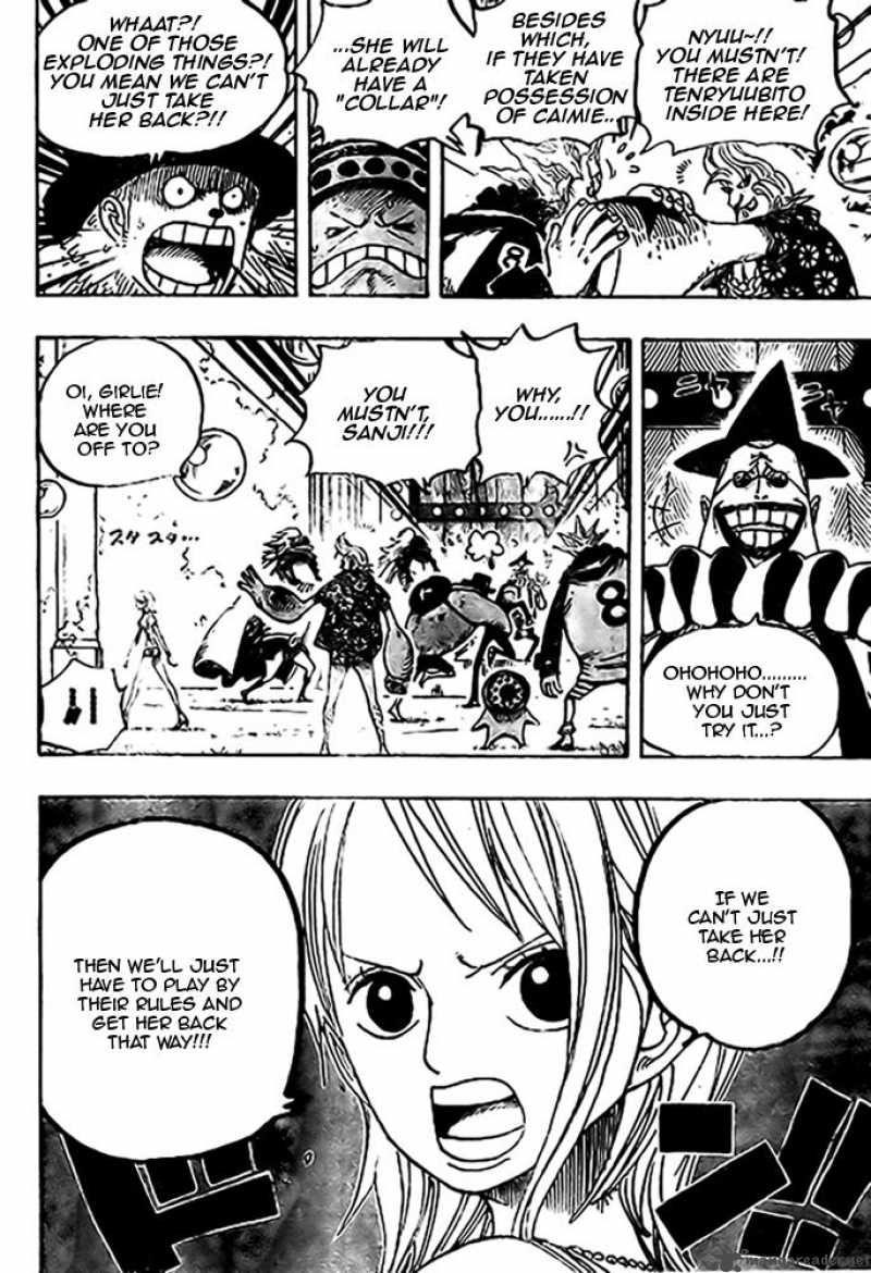 One Piece Manga Chapter 501 page 6 - The World Begins to Swell
