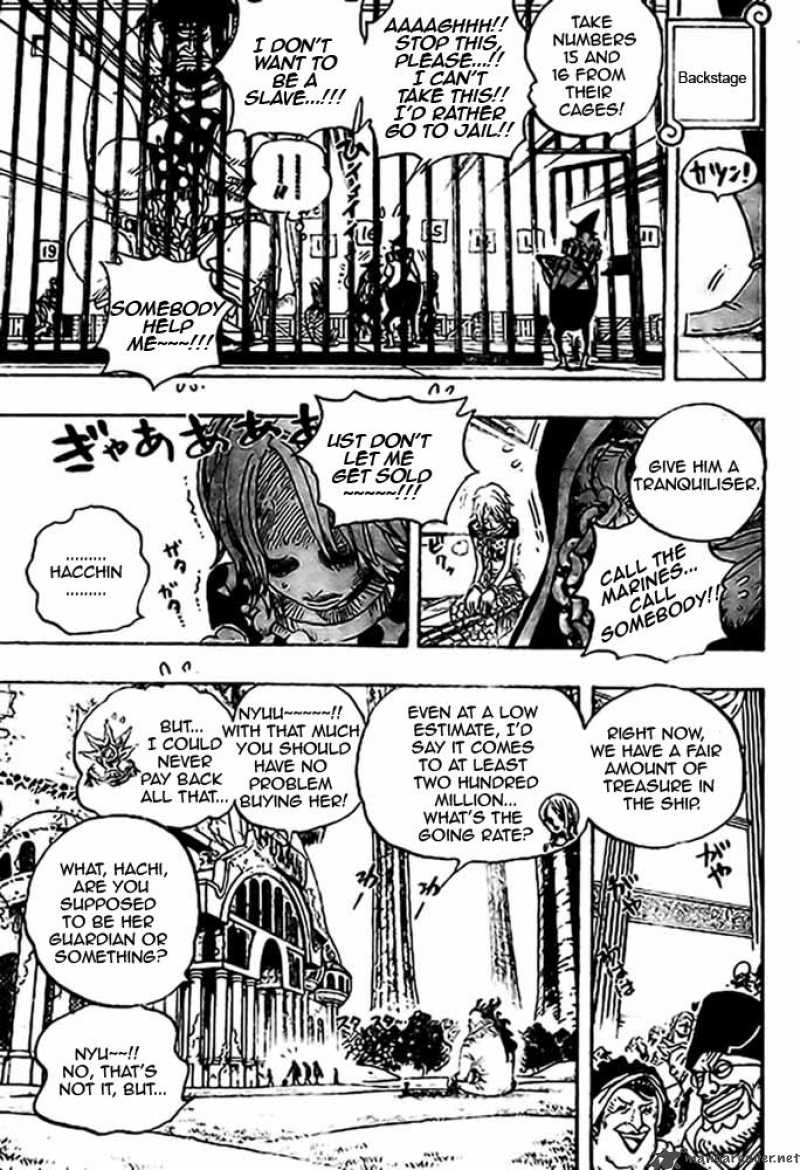One Piece Manga Chapter 501 page 7 - The World Begins to Swell