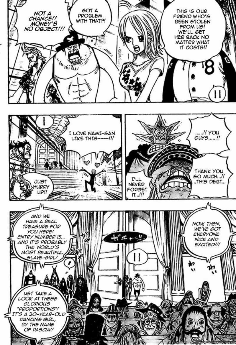 One Piece Manga Chapter 501 page 8 - The World Begins to Swell
