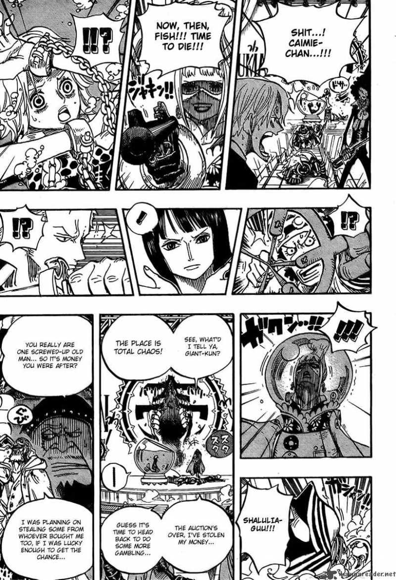 One Piece Manga Chapter 503 page 14 - Aggravated Island