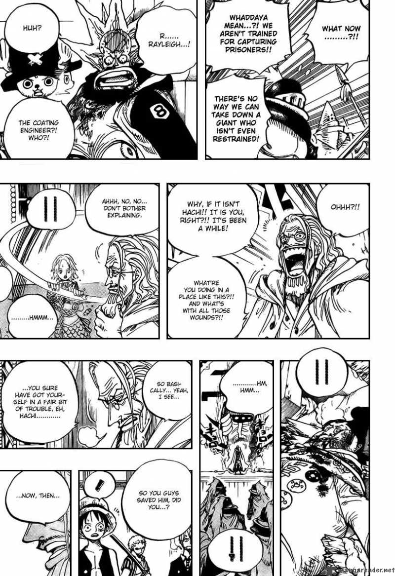 One Piece Manga Chapter 503 page 16 - Aggravated Island