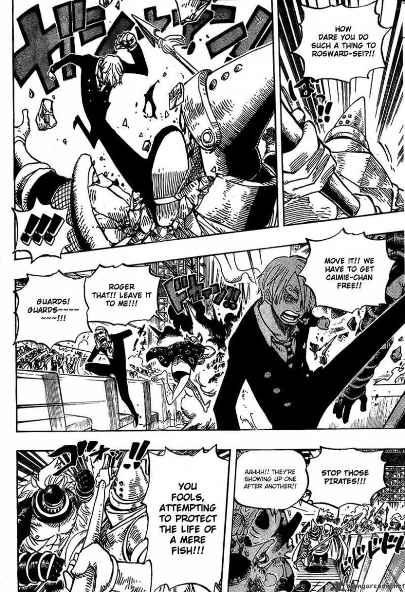One Piece Manga Chapter 503 page 7 - Aggravated Island