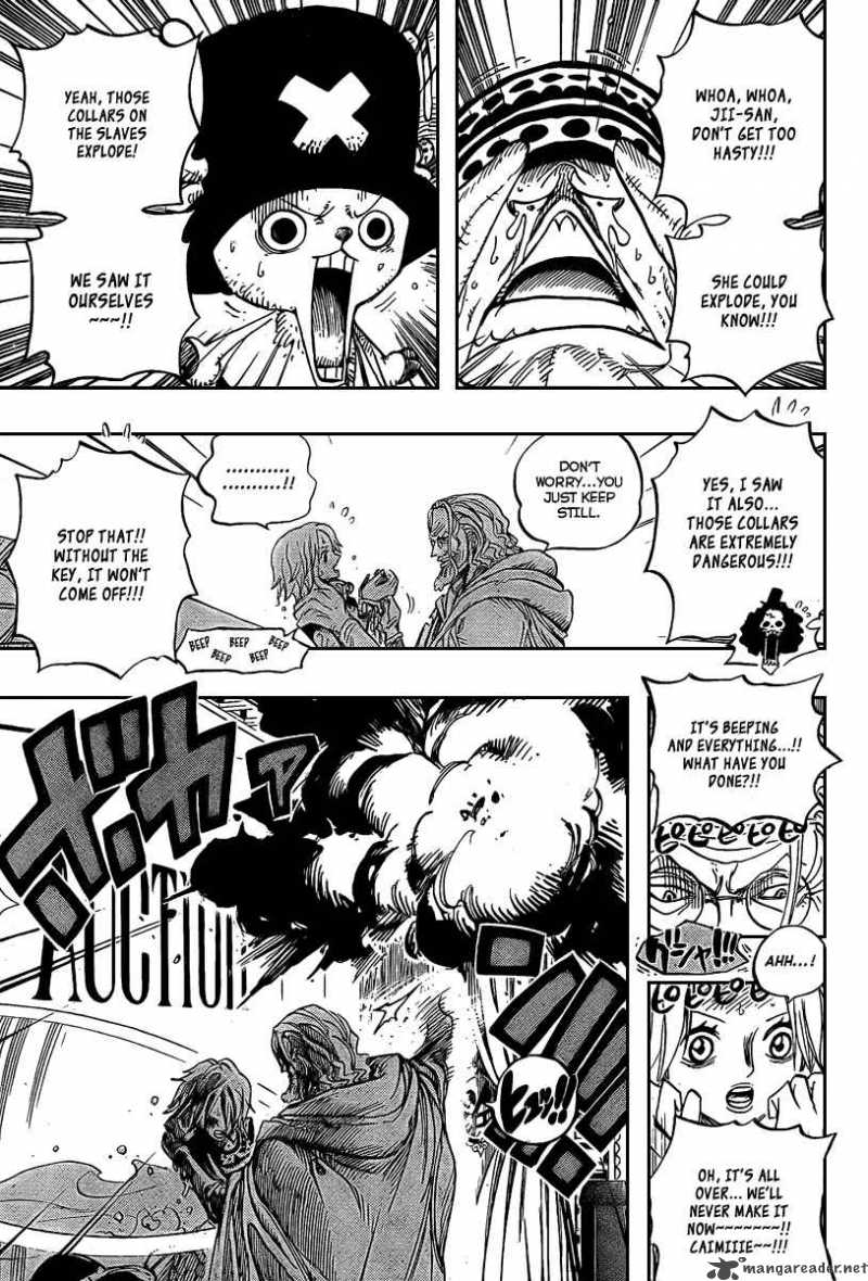 One Piece Manga Chapter 504 page 9 - Pirate Front Line on the Move!!
