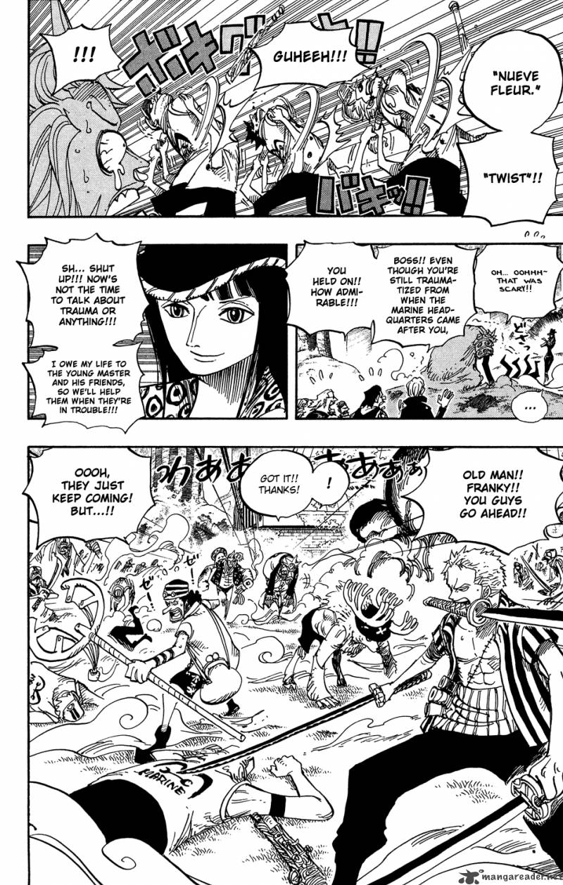 One Piece Manga Chapter 505 page 15 - Kuma