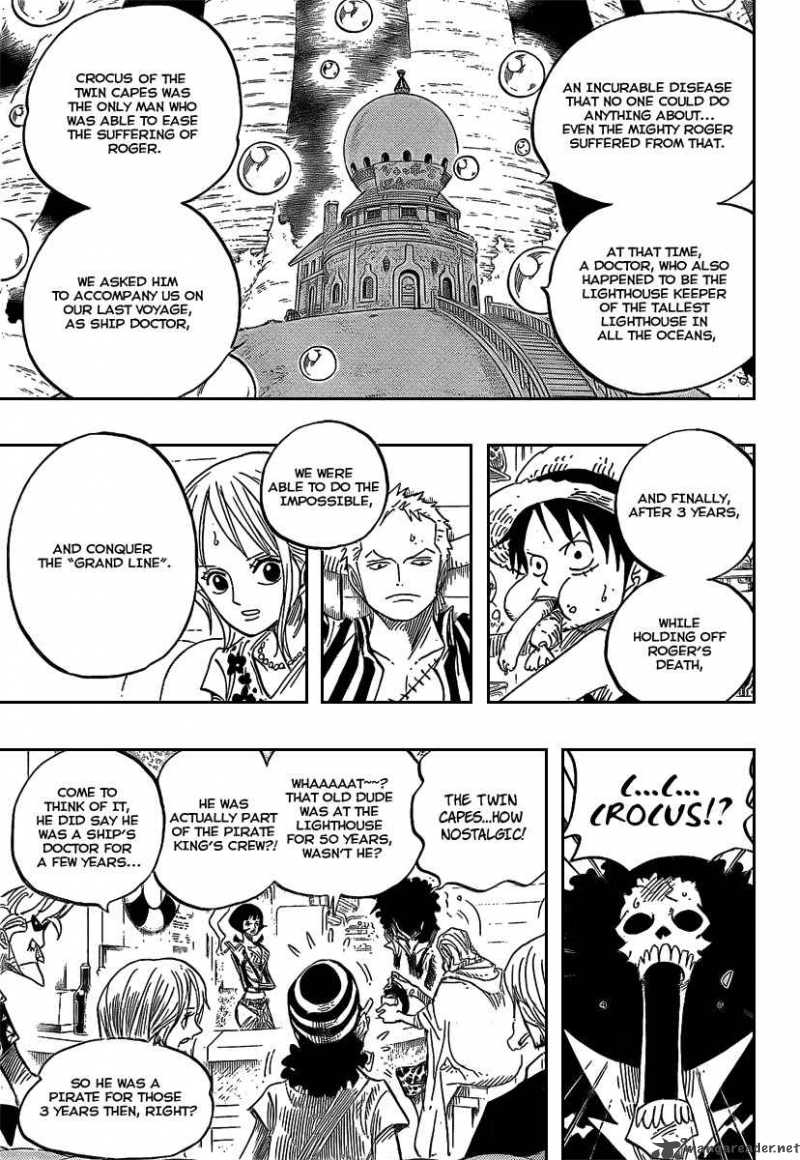 One Piece Manga Chapter 506 page 11 - Roger and Rayleigh