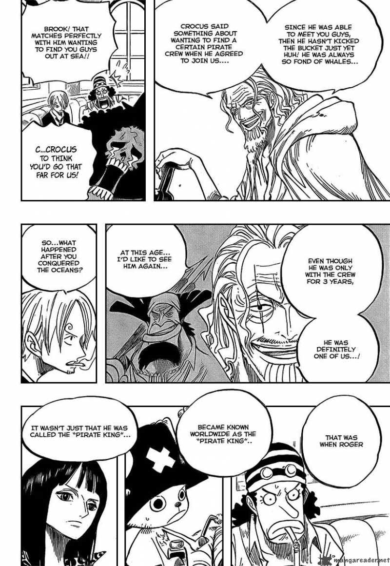 One Piece Manga Chapter 506 page 12 - Roger and Rayleigh