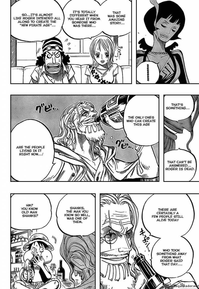 One Piece Manga Chapter 506 page 16 - Roger and Rayleigh