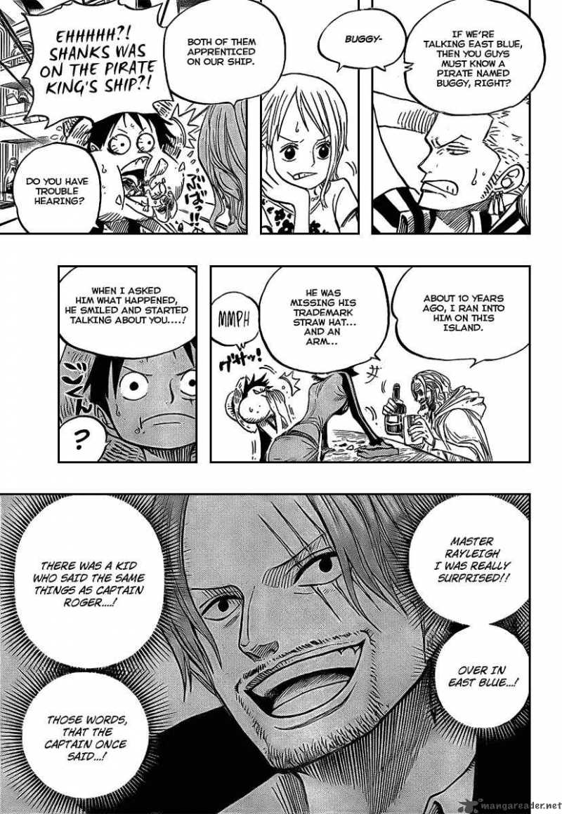 One Piece Manga Chapter 506 page 17 - Roger and Rayleigh