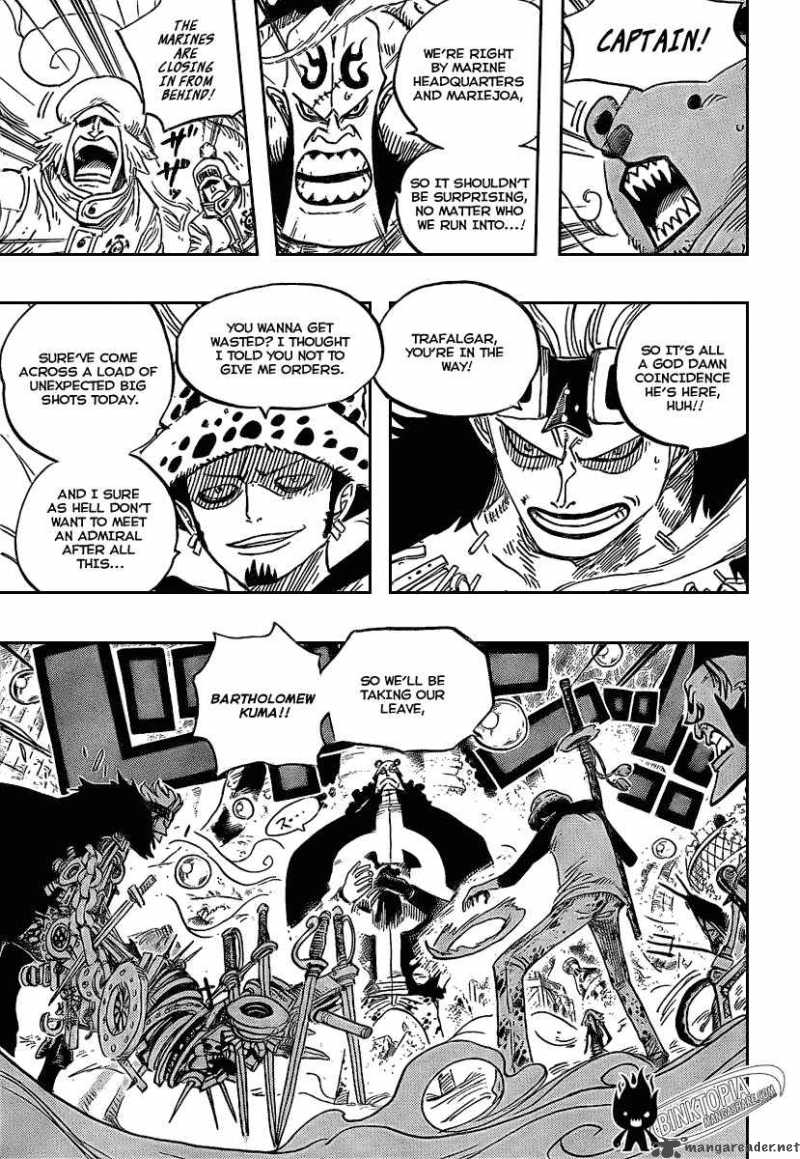 One Piece Manga Chapter 506 page 5 - Roger and Rayleigh