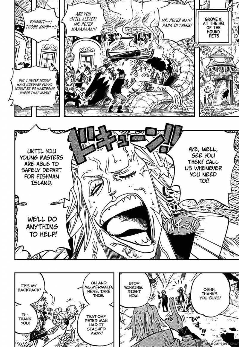 One Piece Manga Chapter 506 page 6 - Roger and Rayleigh