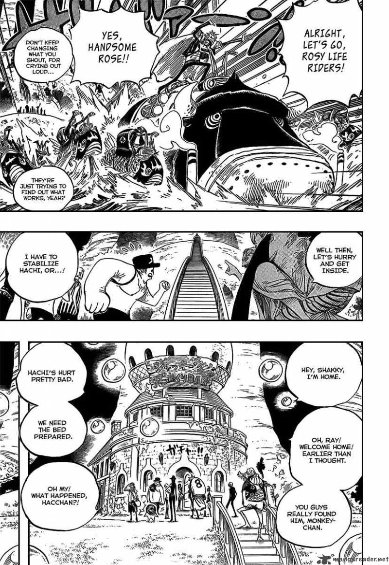 One Piece Manga Chapter 506 page 7 - Roger and Rayleigh