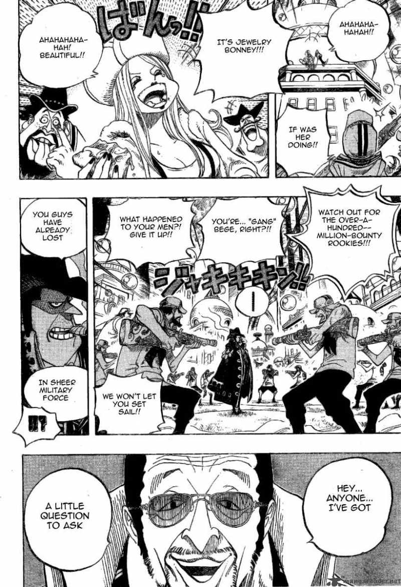 One Piece Manga Chapter 507 page 17 - Kizaru Arrives