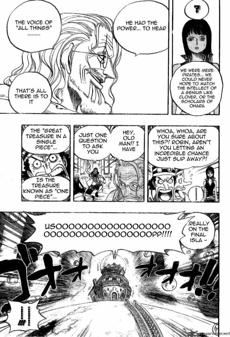 One Piece Manga Chapter 507 page 6 - Kizaru Arrives