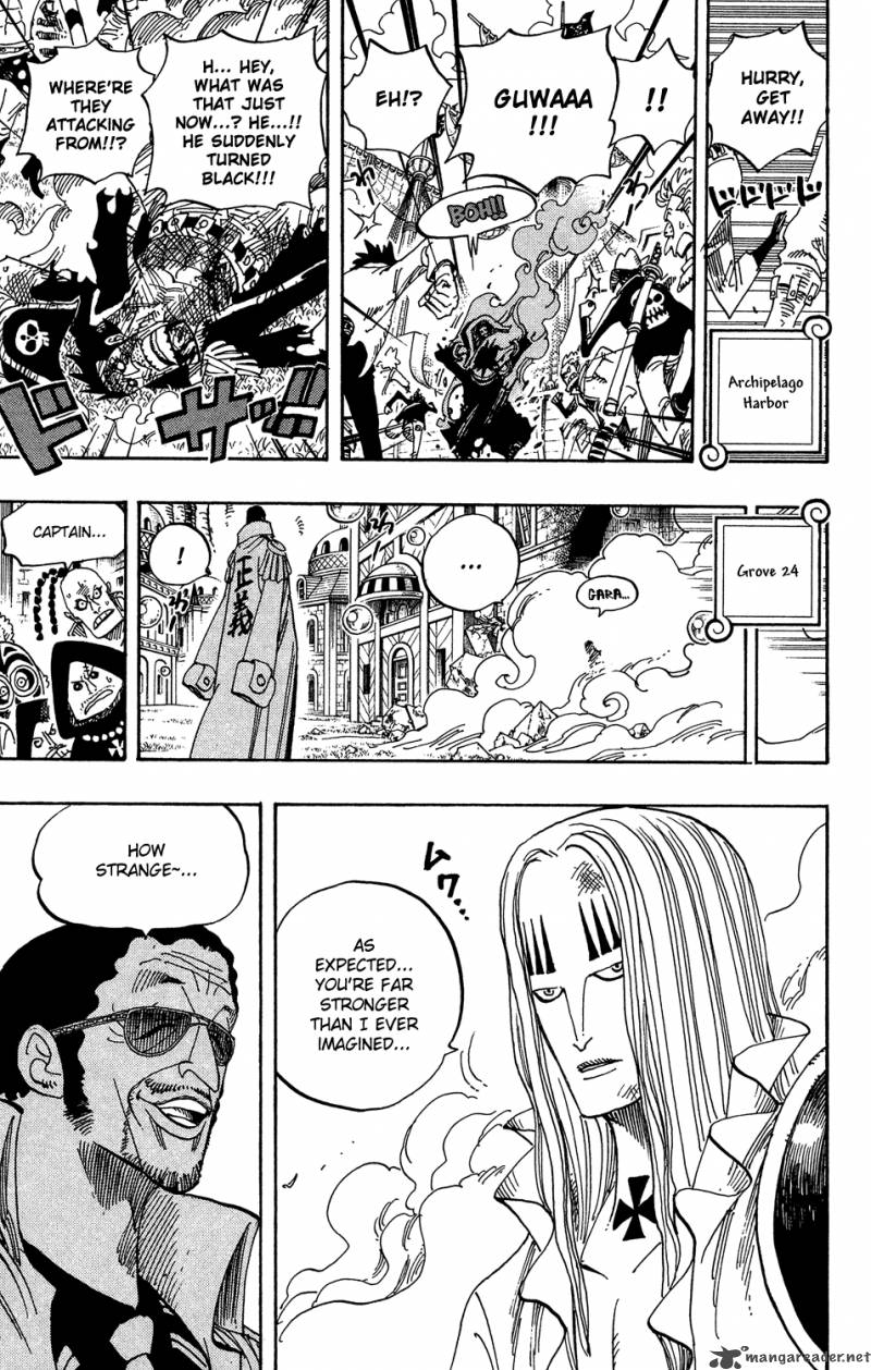 One Piece Manga Chapter 508 page 11 - Island of Carnage