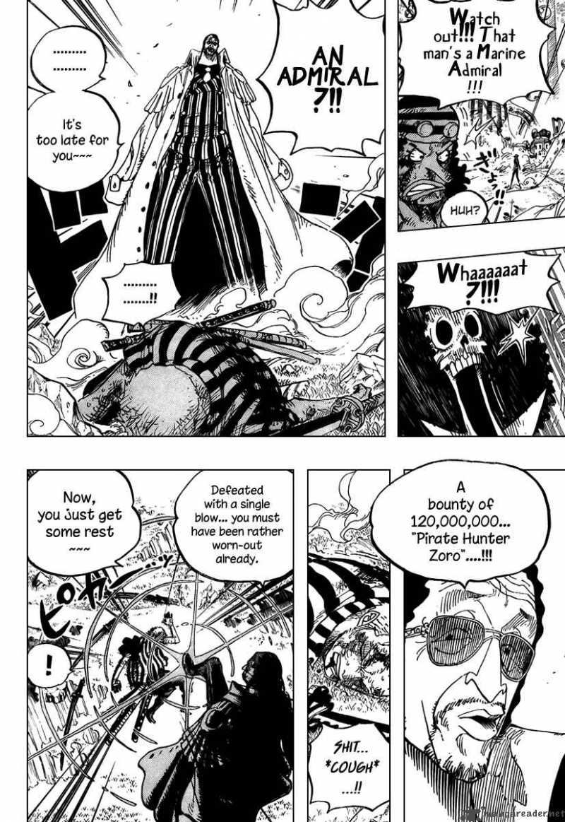 One Piece Manga Chapter 511 page 15 - Axe-Carrying Sentomaru