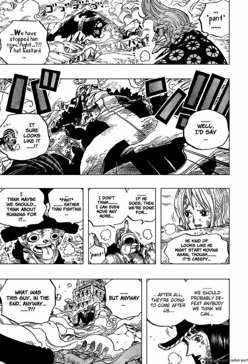 One Piece Manga Chapter 511 page 3 - Axe-Carrying Sentomaru